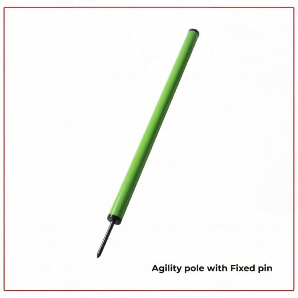 Agility Pole with Fixed Pin