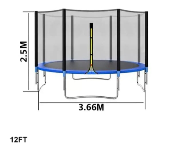 trampoline 12ft Trampoline 12 feet - Image 1